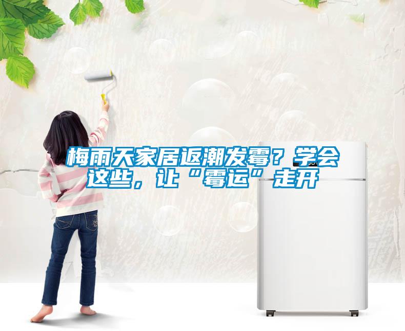 梅雨天家居返潮發(fā)霉？學(xué)會(huì)這些，讓“霉運(yùn)”走開