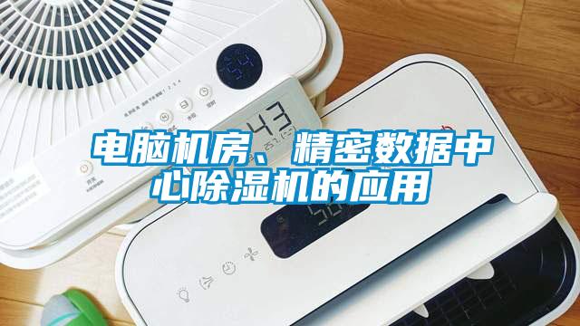 電腦機房、精密數據中心除濕機的應用