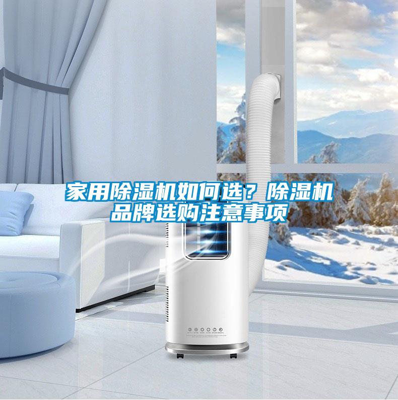 家用除濕機(jī)如何選？除濕機(jī)品牌選購注意事項