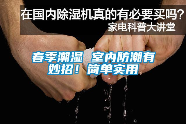 春季潮濕 室內(nèi)防潮有妙招！簡(jiǎn)單實(shí)用