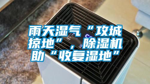 雨天濕氣“攻城掠地”，除濕機助“收復濕地”