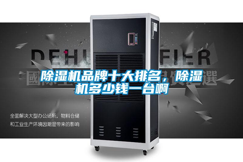 除濕機(jī)品牌十大排名，除濕機(jī)多少錢一臺(tái)啊