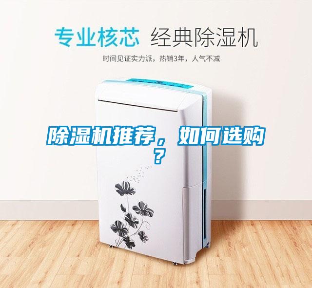 除濕機推薦，如何選購？