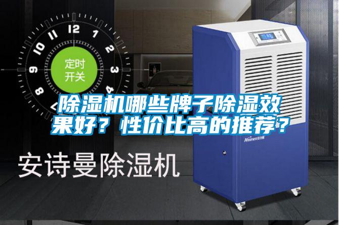 除濕機哪些牌子除濕效果好？性價比高的推薦？
