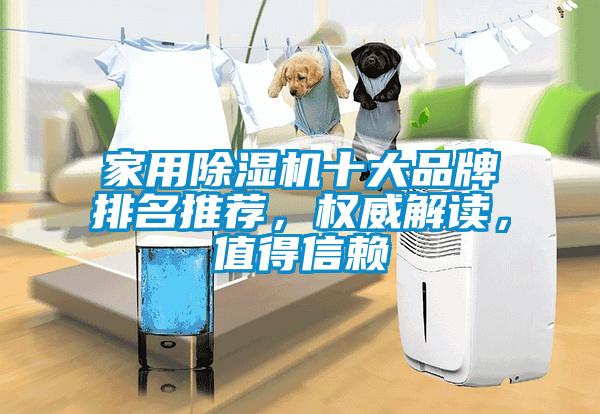 家用除濕機十大品牌排名推薦，權威解讀，值得信賴