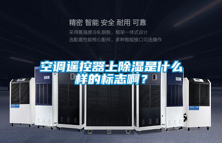空調(diào)遙控器上除濕是什么樣的標(biāo)志??？