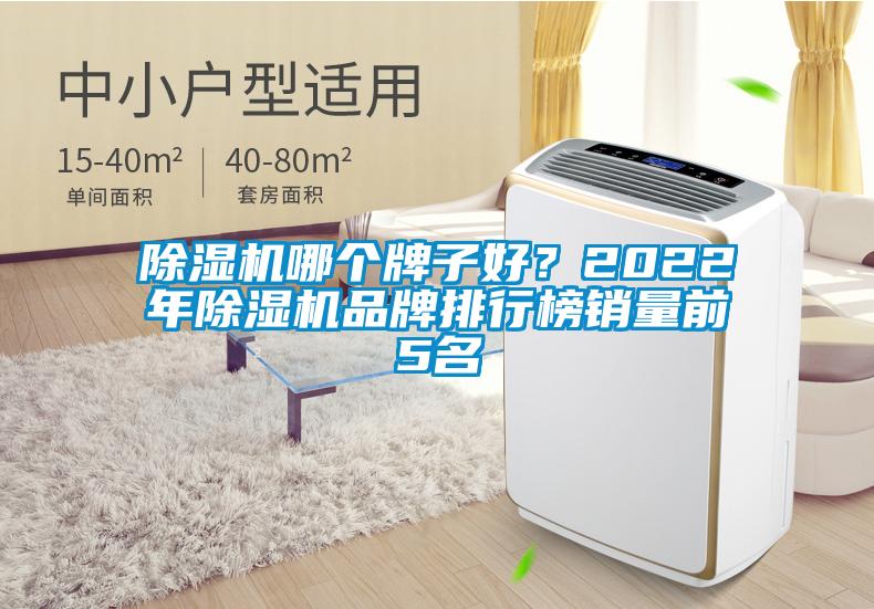 除濕機哪個牌子好？2022年除濕機品牌排行榜銷量前5名