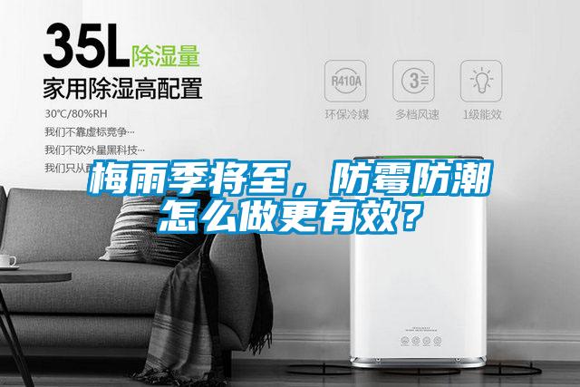梅雨季將至，防霉防潮怎么做更有效？