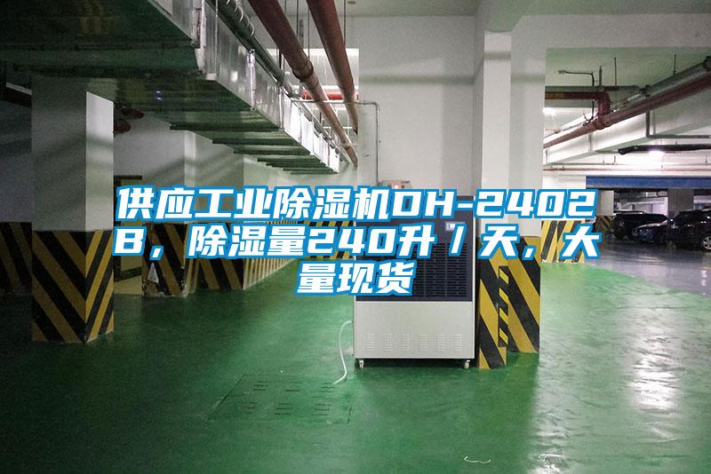 供應工業除濕機DH-2402B，除濕量240升／天，大量現貨