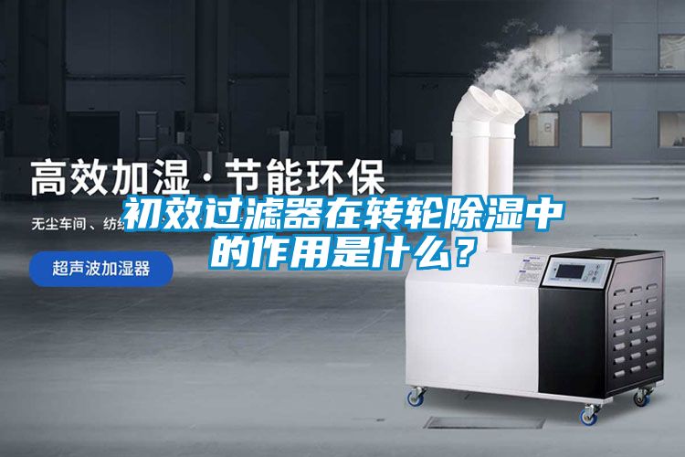 初效過濾器在轉(zhuǎn)輪除濕中的作用是什么？